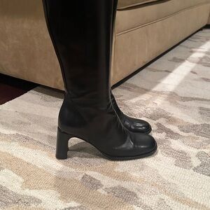 Gucci Black Heeled Boots
